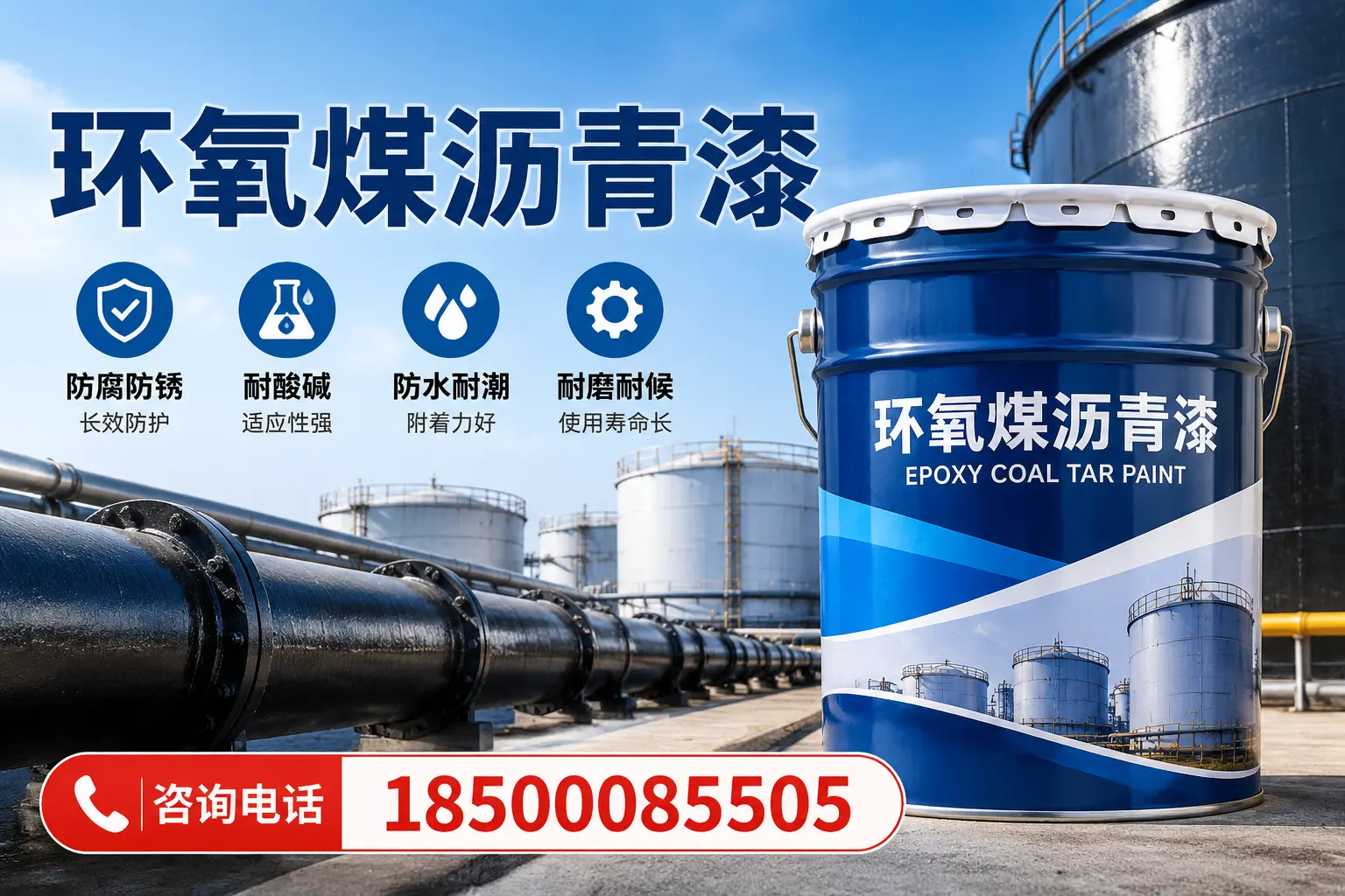环氧煤沥青漆的防腐性能评测,黑河用户的实用指南